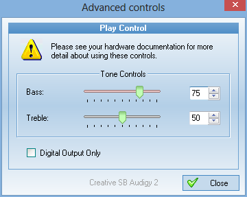 Volume control replacement - Advanced volume controls