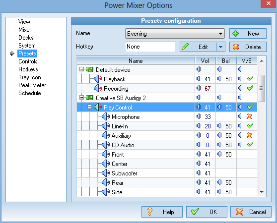 Volume control replacement - Power Mixer Options, configure all you need here