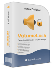 Volume control utility - VolumeLock